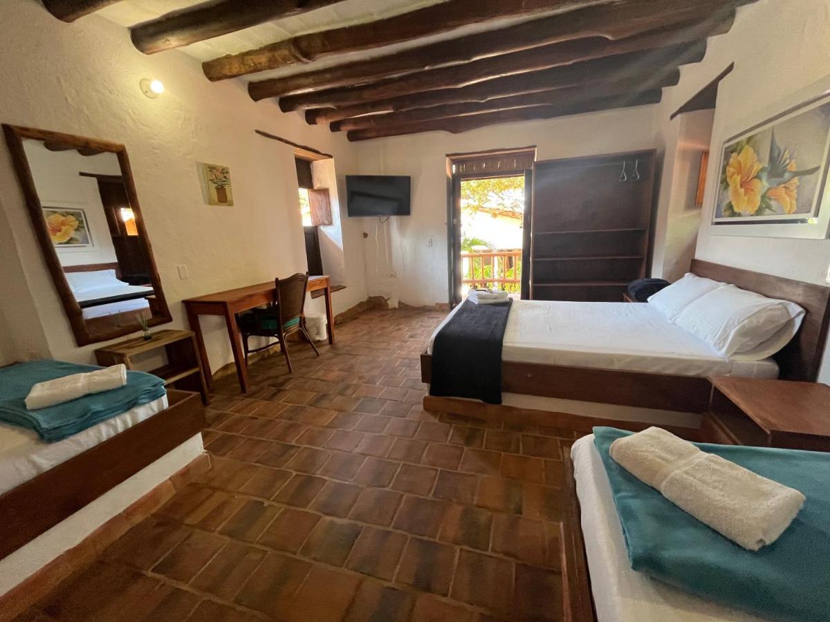 Ecohotel Barichara Dış mekan fotoğraf