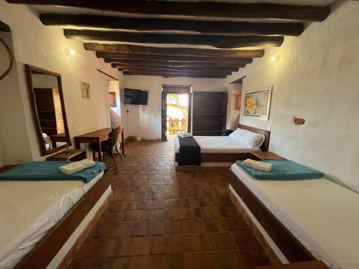 Ecohotel Barichara Dış mekan fotoğraf