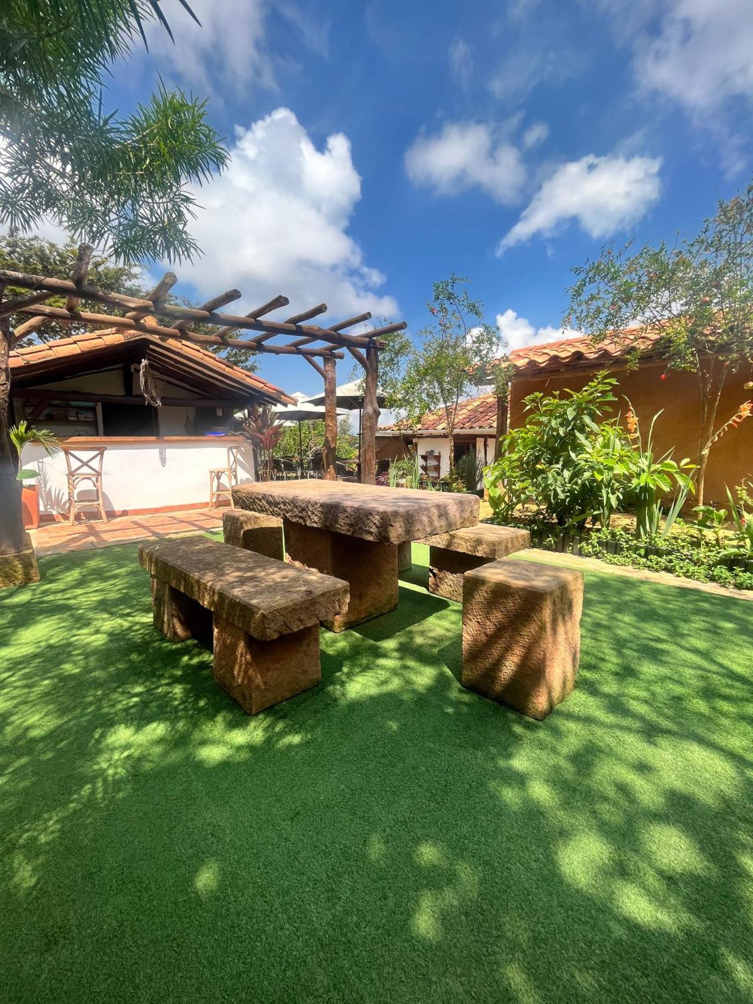 Ecohotel Barichara Dış mekan fotoğraf
